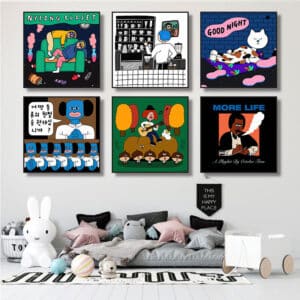 韓国インテリア ポスター 韓国INS風