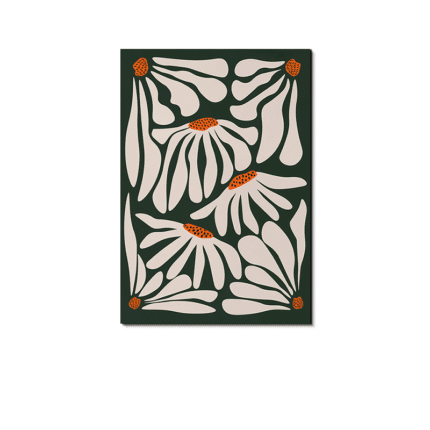 フラワー アートポスター フォレストフラワー