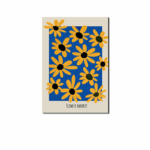 フラワー アートポスター フラワーマーケット