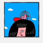 フリーバード｜メッセージアート ポスター