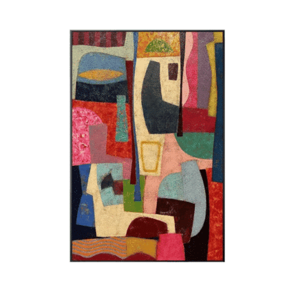 カラフルフラワー No.1 モダンアート ポスター