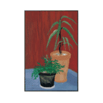 モダンアート グリーンプランツ