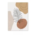 北欧ミニマル ライン キャンバスアート｜抽象ボタニカルモチーフ - 画像 (2)