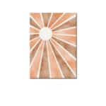 北欧ミニマル 抽象 キャンバスアート｜やわらかな光の広がり - 画像 (2)