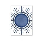 北欧ミニマル 抽象 キャンバスアート｜ブルーサークル レイラインデザイン - 画像 (2)