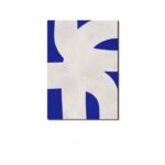 北欧ミニマル 抽象 キャンバスアート｜ブルーシェイプ モダンデザイン - 画像 (2)