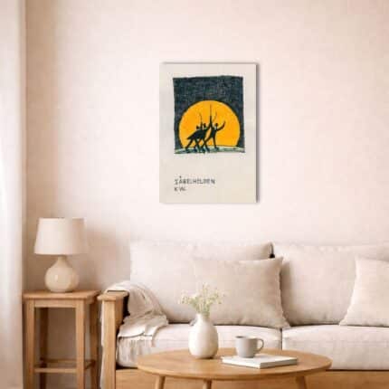 世界の名画 キャンバス Säbelhelden 1921 Karl Wiener