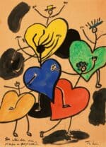 世界の名画 キャンバス La Danse 20世紀 Fernand Léger