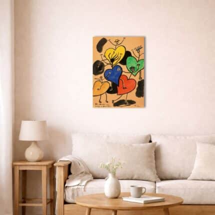 世界の名画 キャンバス 色彩構成 抽象作品