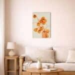 世界の名画 キャンバス Kakifrüchte 1936 Christian Rohlfs