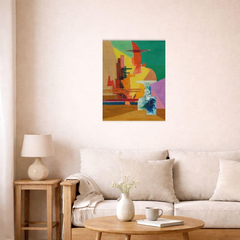 mg-10011-la-grande-mouche-scene 世界の名画 キャンバス 立体主義 抽象画