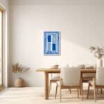 ダイニングをモダンに整える抽象 キャンバスアート