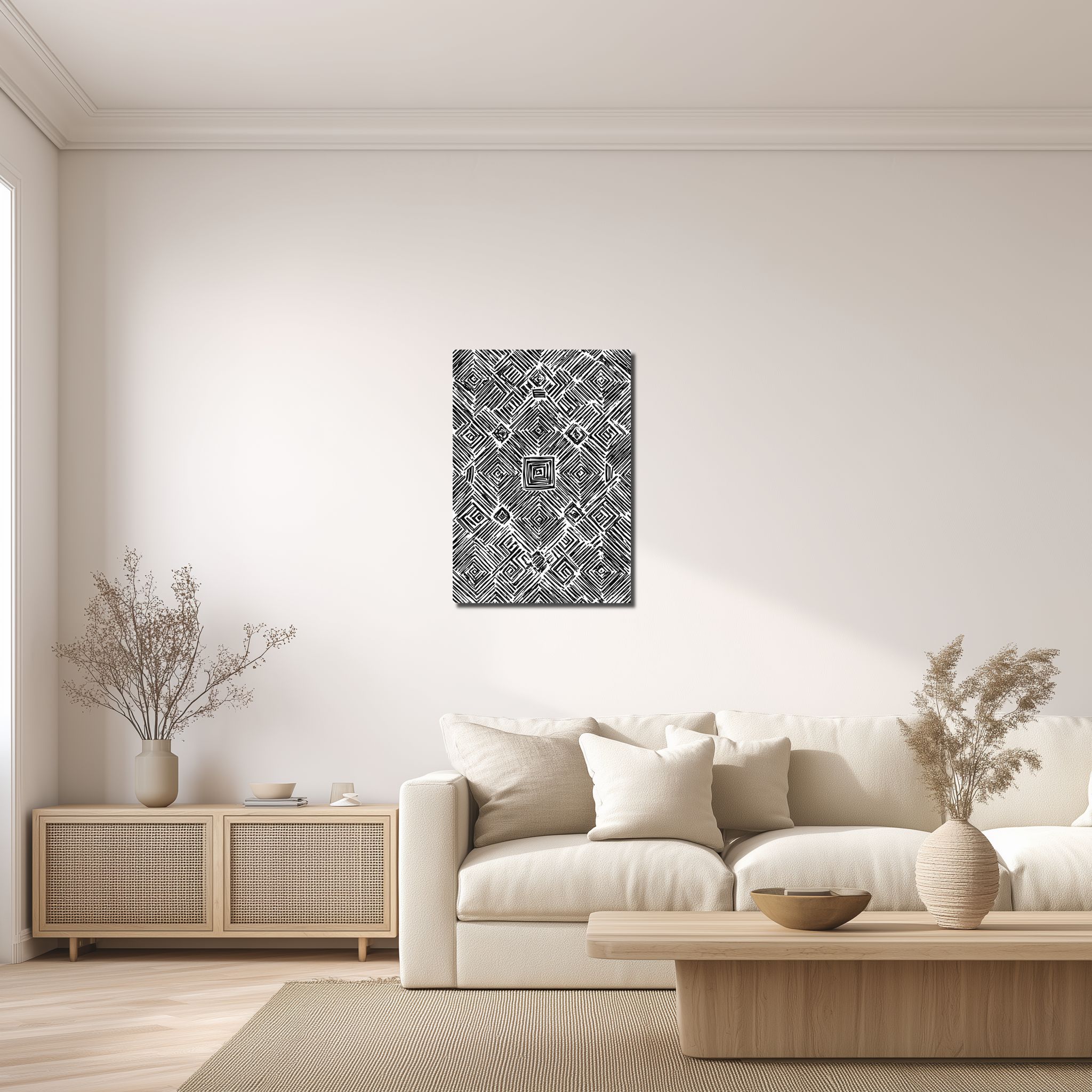 abstract-canvas-art-livingroom-ma-10104 リビングに飾った抽象 キャンバスアート