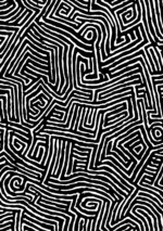 抽象 キャンバスアート メイン画像