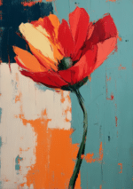 フラワー キャンバスアート メイン画像