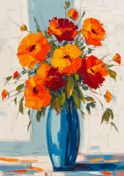 フラワー キャンバスアート メイン画像