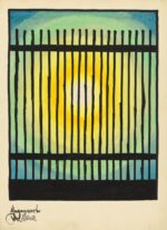 Gegenwart（1923頃）の光と線がつくるミニマルな名画アート