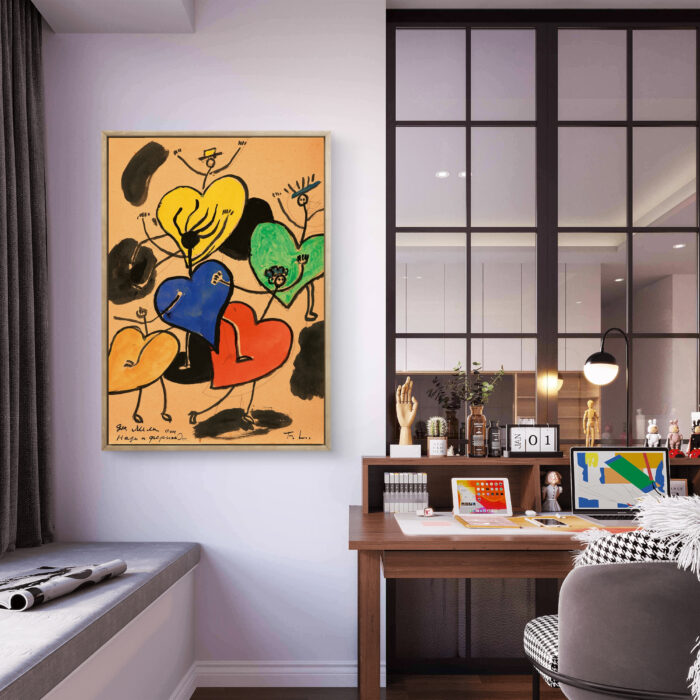 世界の名画アート｜La Danse（20世紀）の色彩構成