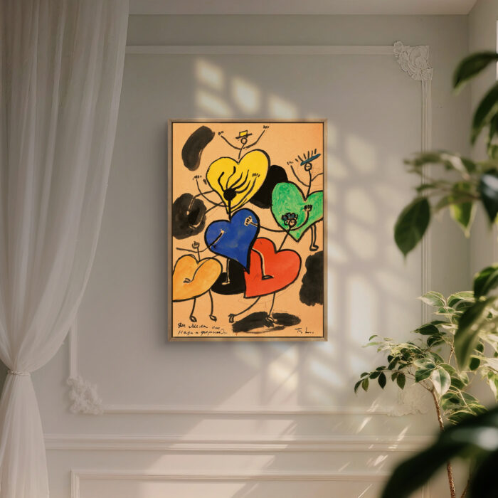 世界の名画アート｜La Danse（20世紀）の色彩構成