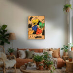 La Danse（20世紀）の躍動感ある色面が映える名画アート 設置イメージ 1